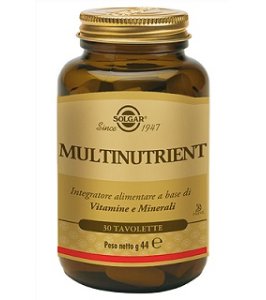 MULTINUTRIENT SOLGAR 30 TAVOLETTE