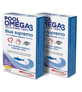 POOL OMEGA 3 BLUE SUPREMO 30 CAPSULE