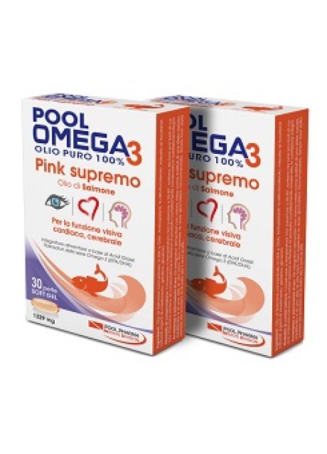 POOL OMEGA 3 PINK SUPREMO 30 CAPSULE