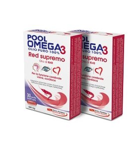 POOL OMEGA 3 RED SUPREMO 30 CAPSULE