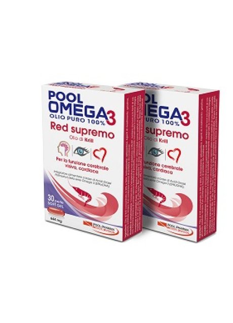 POOL OMEGA 3 RED SUPREMO 30 CAPSULE
