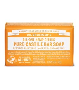 DR BRONNER'S CITRUS-ORANGE140G