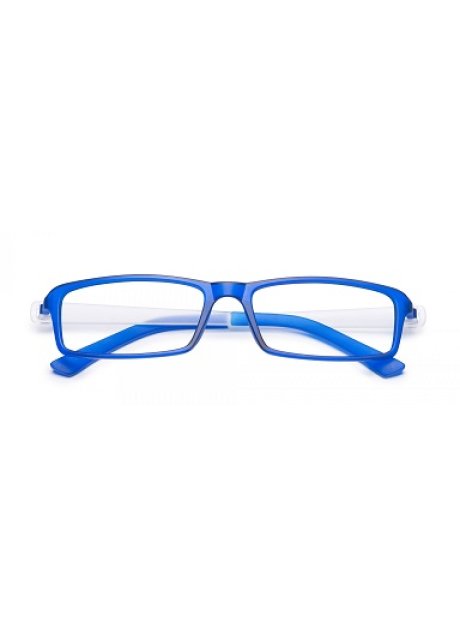 OCCHIALE DA LETTURA PREMONTATO TWINS SILVER LIGHT BLU/BIANCO+1,50