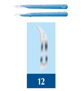 BISTURI PIC MONOUSO STERILE MISURA 12 1 PEZZO