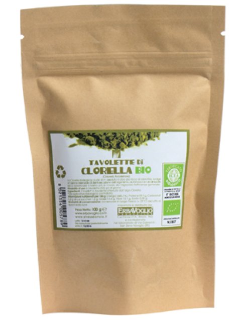TAVOLETTE DI CLORELLA BIO ERBAVO