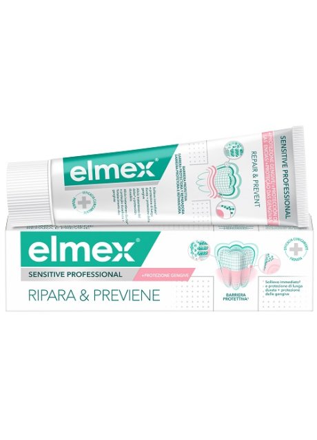 DENTIFRICIO ELMEX SENSITIVE RIPARA & PREVIENE 75 ML