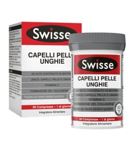 SWISSE CAPELLI PELLE UNGHIE 60 COMPRESSE