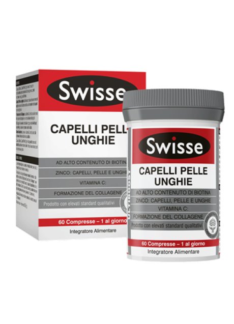 SWISSE CAPELLI PELLE UNGHIE 60 COMPRESSE SWISSE CAPELLI PELLE UNGHIE 60 COMPRESSE