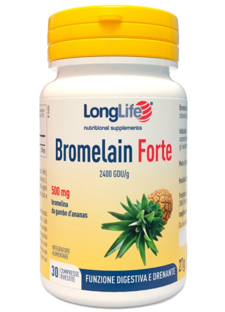 LONGLIFE BROMELAIN FORTE 30 COMPRESSE