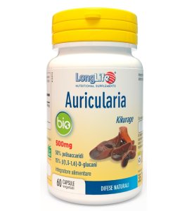 LONGLIFE AURICULARIA BIO 60CPS
