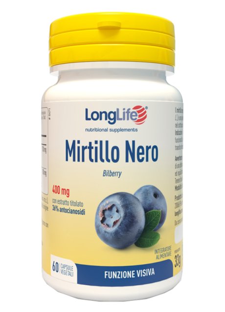 LONGLIFE MIRTILLO NERO 60CPS