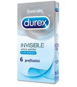 DUREX INVISIBLE PROFILATTICO 6 PEZZI