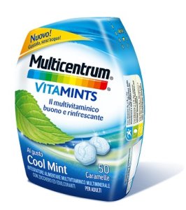 MULTICENTRUM VITAMINTS COOL MINT 50 CARAMELLE