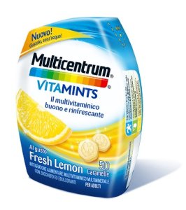 MULTICENTRUM VITAMINTS FRESH LEMON 50 CARAMELLE