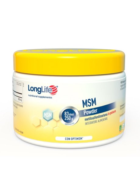 LONGLIFE MSM POWDER 250G