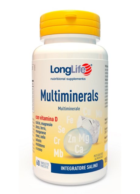 LONGLIFE MULTIMINERALS 60TAV
