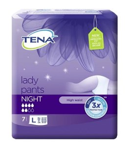 TENA LADY PANTS NIGHT L 7PZ