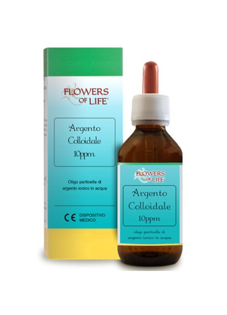 ARGENTO COLL 10PPM 100ML FLOWE