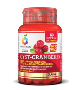 CRANBERRY C/VIT C E 60CPR OPTIMA