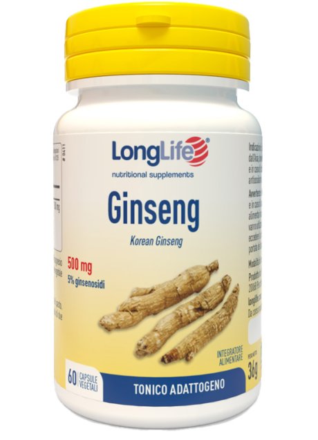 GINSENG 5% 60CPS LONG LIFE GINSENG 5% 60CPS LONG LIFE