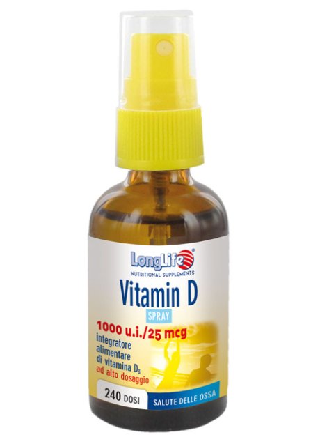 LONGLIFE VITAMIN D3 1000UI SPR