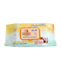 SALVIETTINE BABY CAMOMILLA 72P