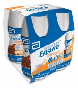 ENSURE NUTRIVIGOR CIOCCOLATO 4 BOTTIGLIE DA 220 ML