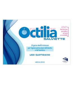 OCTILIA SALVIETTE PERIOCULARI 20 GARZE