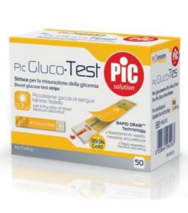STRISCE PIC GLUCOTEST 50PZ