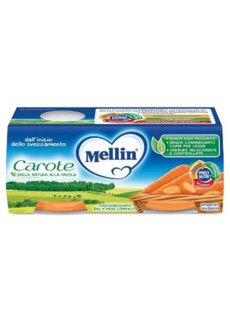 MELLIN-OMO CAROTE 2X80G