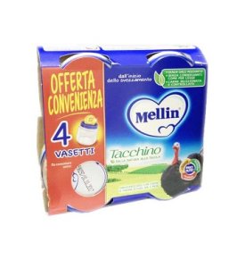MELLIN-OMO.TACCHINO 4X80G