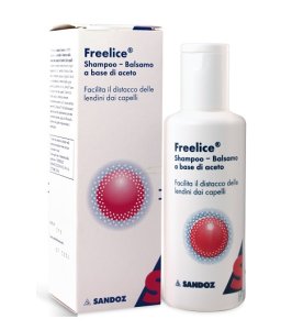 FREELICE SHAMPOO E BALSAMO A BASE DI ACETO 120 ML
