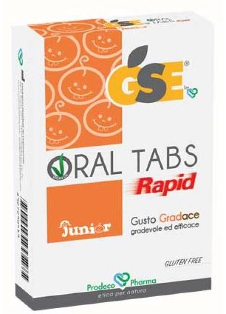 GSE ORAL TABS RAPID JUNIOR 12 COMPRESSE