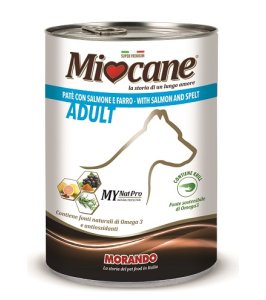MIOCANE PATE' SALMONE E FARRO