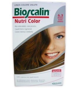 BIOSCALIN NUTRI COLOR 6,3 BIONDO SCURO DORATO SINCROB 124 ML