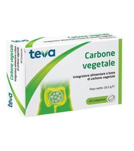 CARBONE VEGETALE 40CPR TEVA