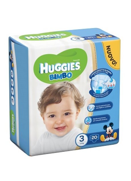 HUGGIES BASE BOY 3 20PZ