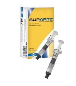 SIRINGA INTRA-ARTICOLARE SUPARTZ ACIDO IALURONICO 10 MG 2,5ML 3 PEZZI