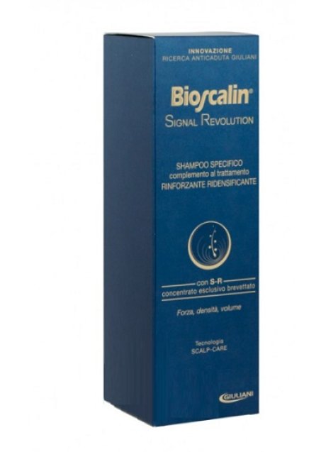 BIOSCALIN SIGNAL REVOLUTION SHAMPOO RINFORZANTE RIDENSIFICANTE 200 ML