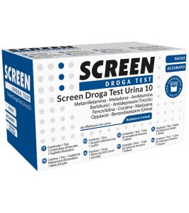 SCREEN DROGA TEST URINA 10 SCREEN DROGA TEST URINA 10