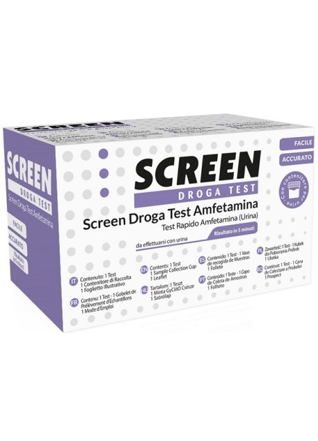 SCREEN DROGA TEST ANFETAMINE