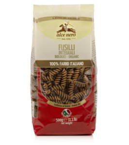 FUSILLI 100% FARRO INTEGRAL ALCE