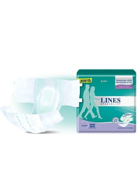 LINES SPECIALIST PANNOLONE A MUTANDA SUPER MEDIA 14 PEZZI FARMA