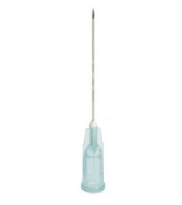 AGO PIC STERILE MONOUSO IN BLISTER SINGOLO PEEL PACK CONO LUER LOCK GAUGE23 0,60X30MM CODICE COLORE BLU CHIARO 1 PEZZO
