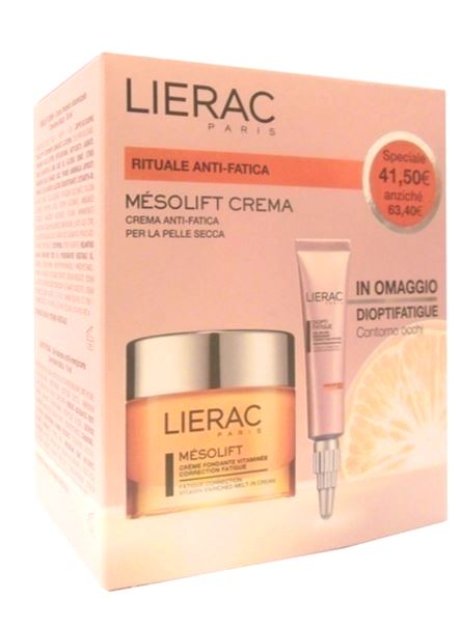 LIERAC MESOLIFT CREMA 50 ML + DIOPTIFATIGUE 10 ML