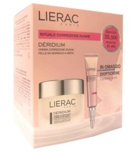 LIERAC DERIDIUM CREMA IDRATANTE 50 ML + DIOPTICREME 10 ML