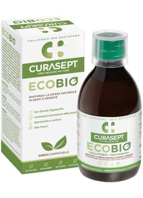 CURASEPT COLLUTORIO ECOBIO 300 ML PHARMADENT