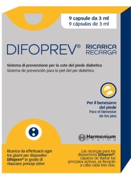 DIFOPREV 9 RICARICHE X CALZA