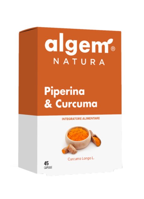 ALGEM PIPERINA&CURCUMA 45CPS