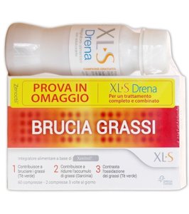 XLS BRUCIA GRASSI 60 COMPRESSE + FLACONCINO XLS DRENA